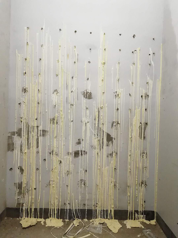 淮北金御華府地下室裂縫注漿、堵漏